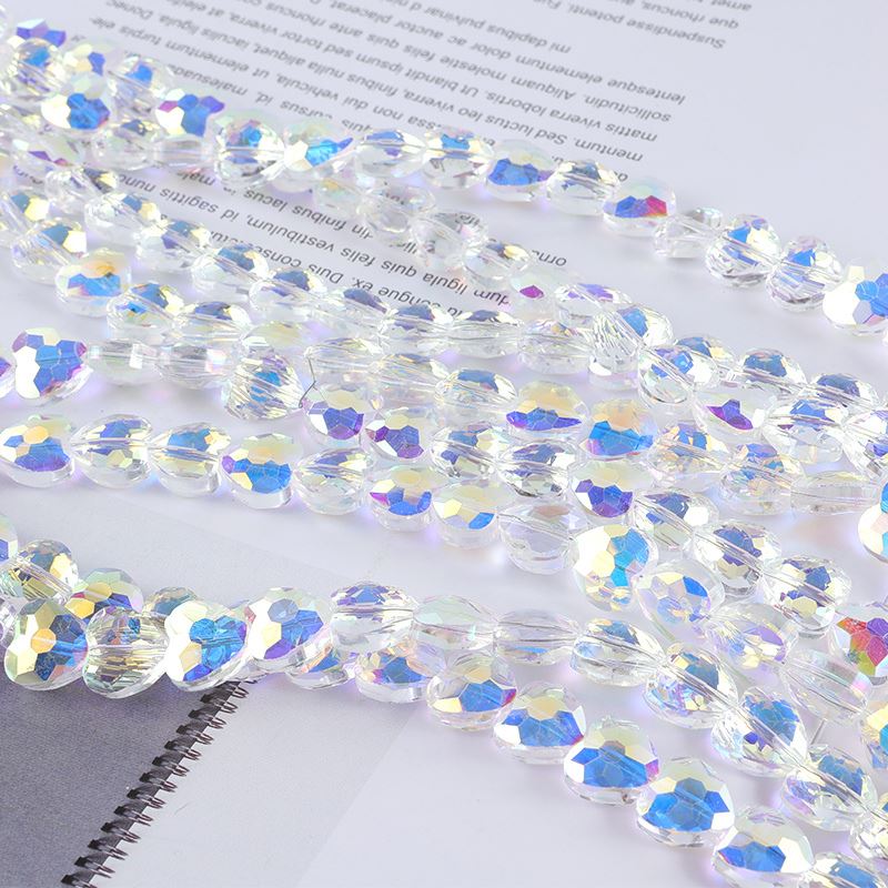 Heart Shape Glass Beads